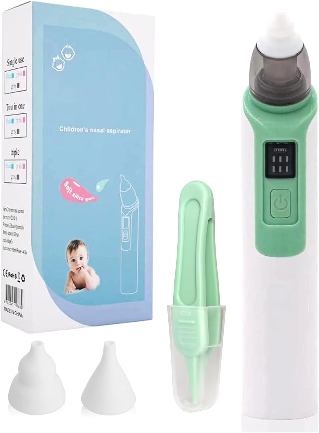 Aspirador Nasal Eléctrico Para Bebés