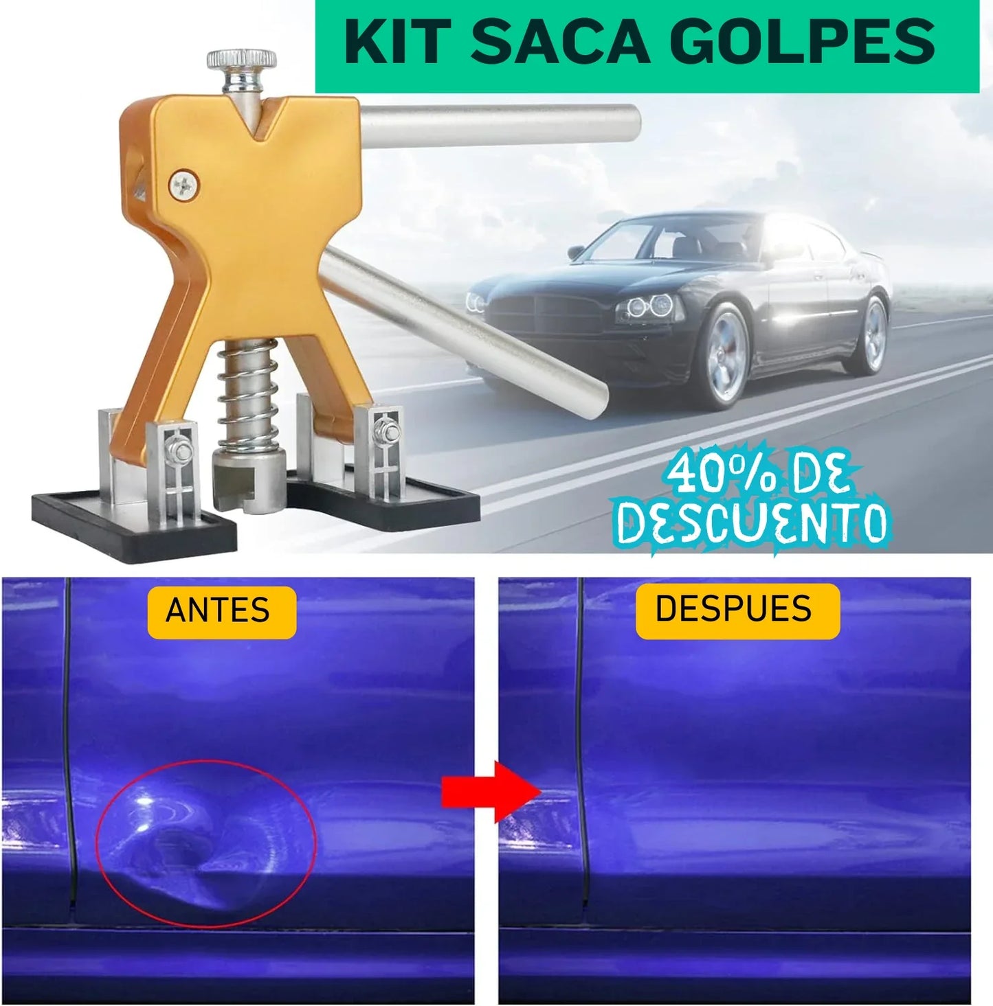 Extractor De Golpes "Garantía de Reparación sin Daños"