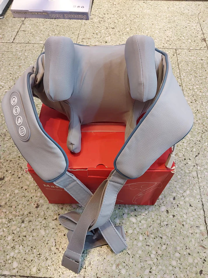 Masajeador Cervical PRO-ALIVIO (Recargable + Calor relajante)